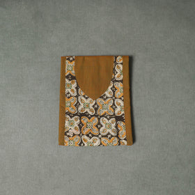 Patchwork Mangalagiri Handloom Cotton Unstitched Kurta Material (2.5m) 49