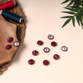  Buttonbaaz Handmade Fabric Button Small 