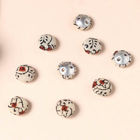  Buttonbaaz Handmade Fabric Button Small 