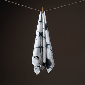 Pure Cotton Shibori Tie-Dye Scarf 09