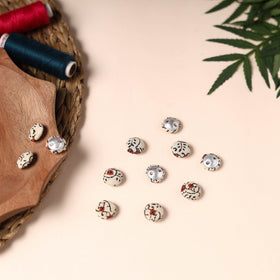  Buttonbaaz Handmade Fabric Button Small 