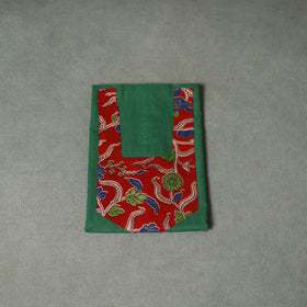 Patchwork Mangalagiri Handloom Cotton Unstitched Kurta Material (2.5m) 39