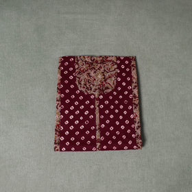 Patchwork Kalamkari Block Print Cotton Unstitched Kurta Material (2.5m) 36