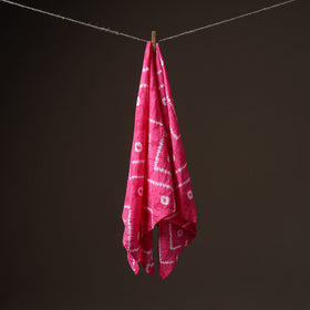 Pure Cotton Shibori Tie-Dye Scarf 01
