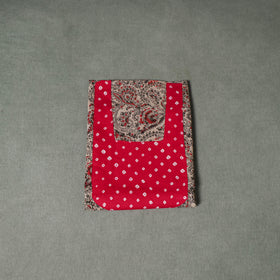 Patchwork Kalamkari Block Print Cotton Unstitched Kurta Material (2.5m) 30