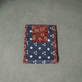 Patchwork Kalamkari Block Print Cotton Unstitched Kurta Material (2.5m) 29