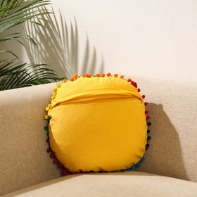 Multicolor - suzani embroidery cushion cover (16 x 16 in)