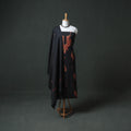 Kashmiri Sozni Hand Embroidered Pure Merino Wool Unstitched Dress Material: Kurta, Bottom with Dupatta 13