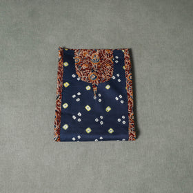 Patchwork Kalamkari Block Print Cotton Unstitched Kurta Material (2.5m) 28