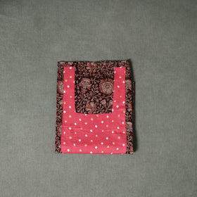Patchwork Kalamkari Block Print Cotton Unstitched Kurta Material (2.5m) 16