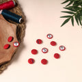  Buttonbaaz Handmade Fabric Button Small 