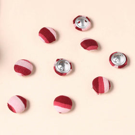  Buttonbaaz Handmade Fabric Button Small 