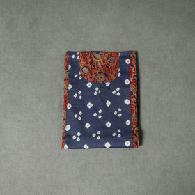 Patchwork Kalamkari Block Print Cotton Unstitched Kurta Material (2.5m) 01