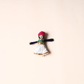  Rajasthani Puppet Couple Handmade Magnet