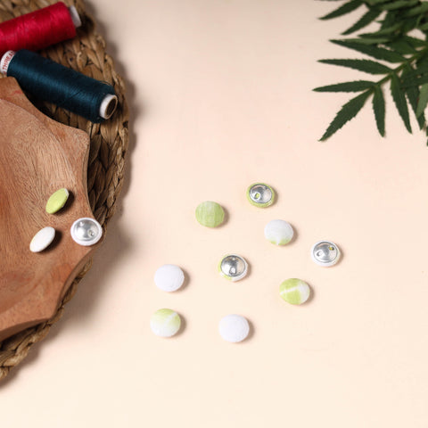  Buttonbaaz Handmade Fabric Button Small 