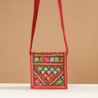 Embroidered Sling Bag