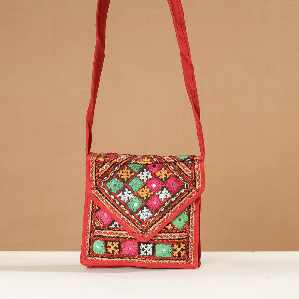 Embroidery Sling Bag