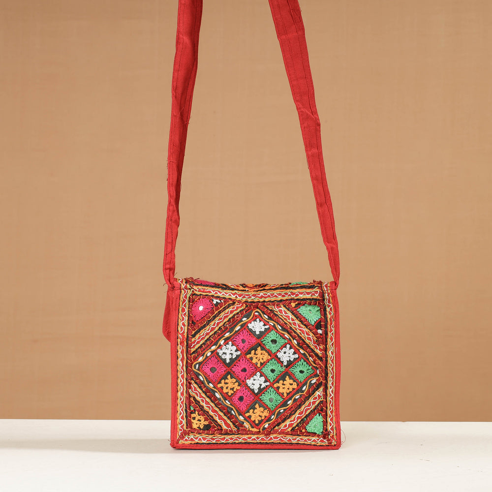 Embroidery Sling Bag