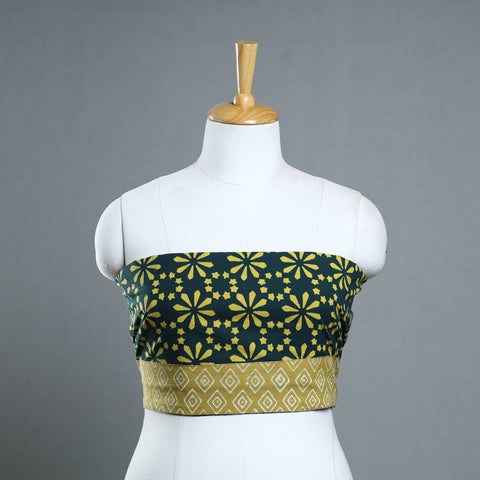 Block Print Cotton Pipad Blouse Piece 159