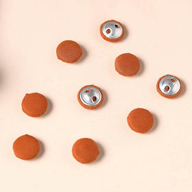  Buttonbaaz Handmade Fabric Button Small 