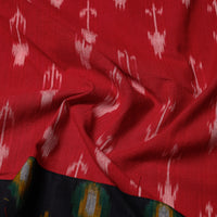 Red - Ikat Cotton Blouse Piece 68