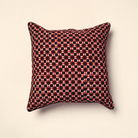 Multicolor Bagh Block Printed Cotton Cushion Cover (16 x 16 in) 18