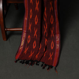 Pochampally Ikat Weave 3pc Cotton Unstitched Dress Material Suit Set 03