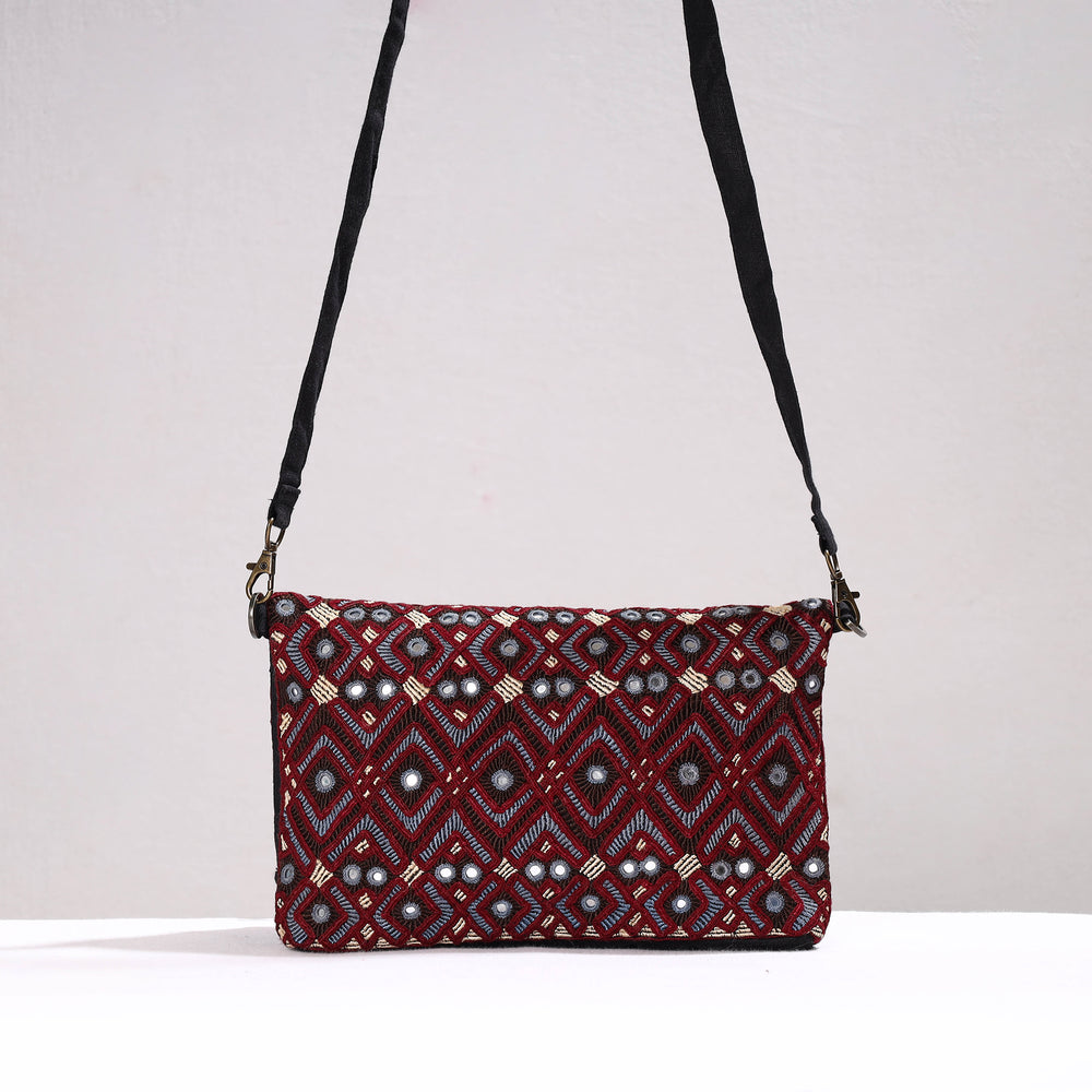 Embroidery Sling Bag
