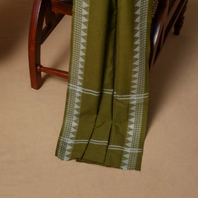 Floral Sanganeri Block Print Cotton Unstitched Dress Material: Kurta, Bottom & Dupatta with Jewellery 07