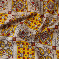 Multicolor - Kalamkari Printed Cotton Fabric 12