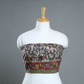 Buy Multicolor Handpainted Cotton Kalamkari Blouse Piece