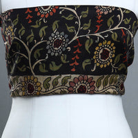 Handpainted Chanderi Silk Kalamkari Blouse Piece 26