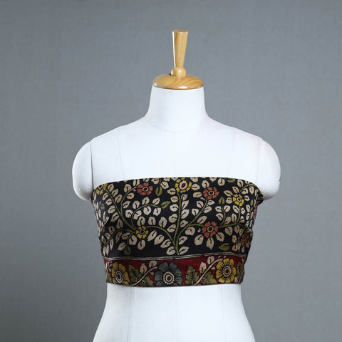 Handpainted Chanderi Silk Kalamkari Blouse Piece 36