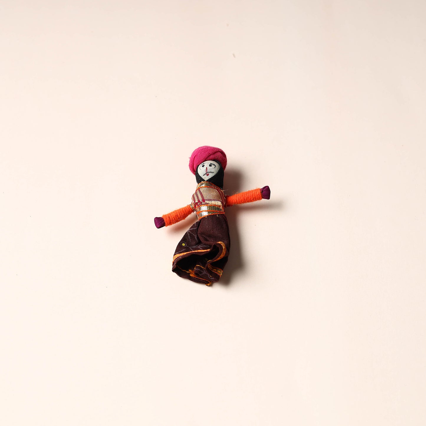  Rajasthani Puppet Couple Handmade Magnet