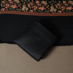 Woolen Heavy Embroidered Unstitched Dress Material: Kurta, Bottom & Dupatta 32