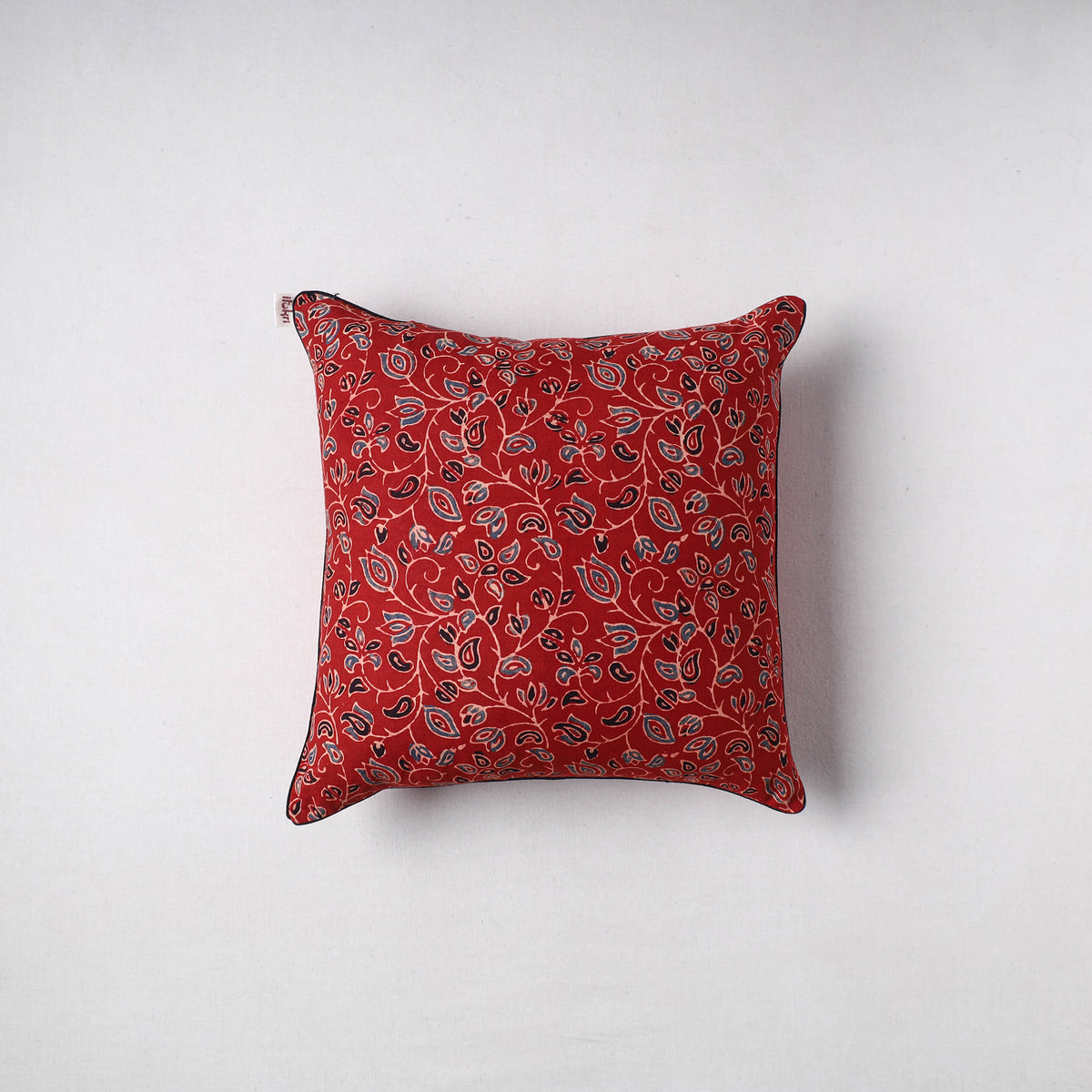 Ajrakh Print Cushion Cover (16 x 16 in) 02