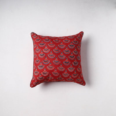Ajrakh Print Cushion Cover (16 x 16 in) 01