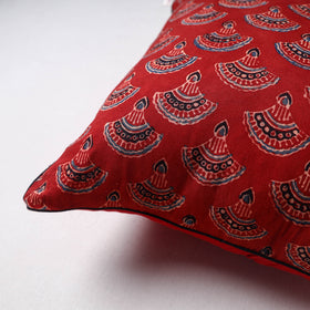Ajrakh Print Cushion Cover (16 x 16 in) 01