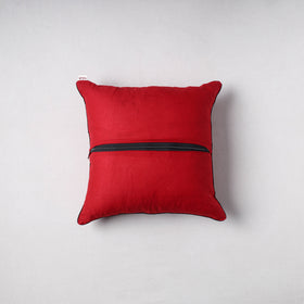 Ajrakh Print Cushion Cover (16 x 16 in) 01