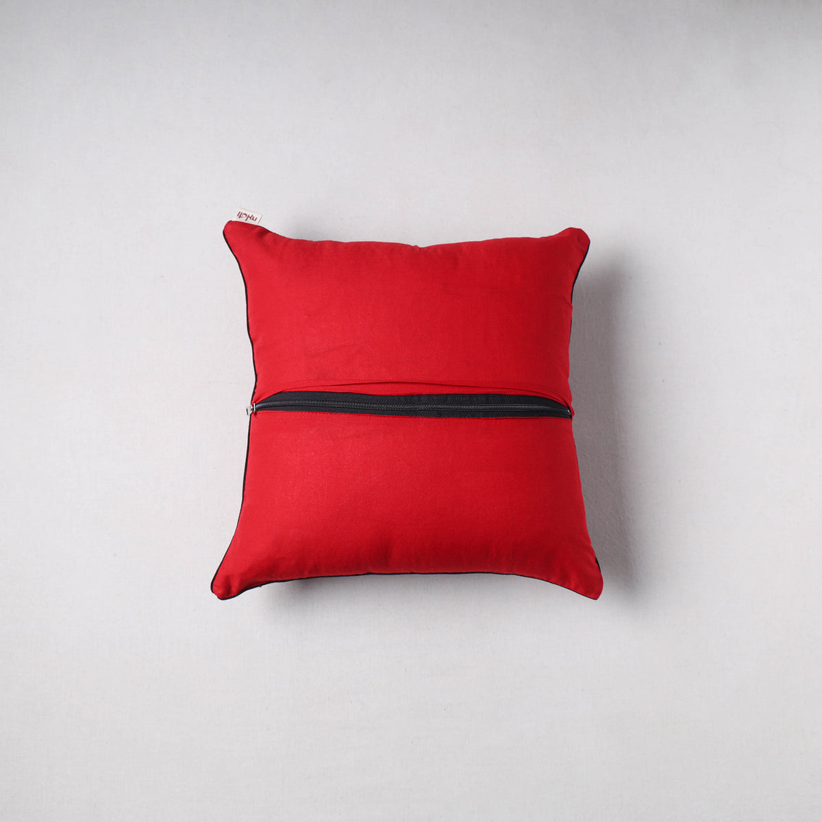 Ajrakh Print Cushion Cover (16 x 16 in) 03