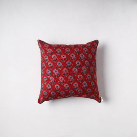 Ajrakh Print Cushion Cover (16 x 16 in) 04