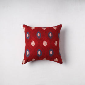 Ajrakh Print Cushion Cover (16 x 16 in) 05