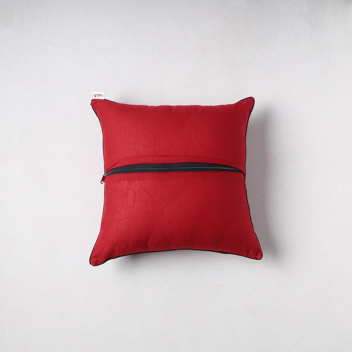 Ajrakh Print Cushion Cover (16 x 16 in) 05