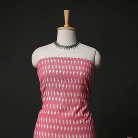 Pochampally Ikat Weave 3pc Cotton Unstitched Dress Material Suit Set 09