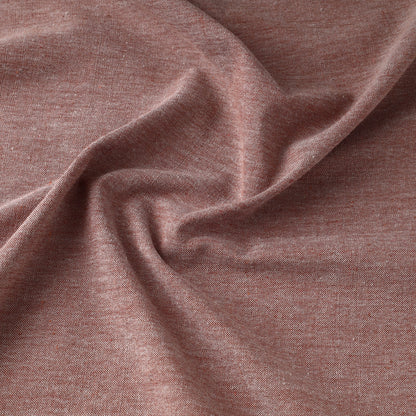 Brown - Jhiri Pure Handloom Cotton Fabric 85