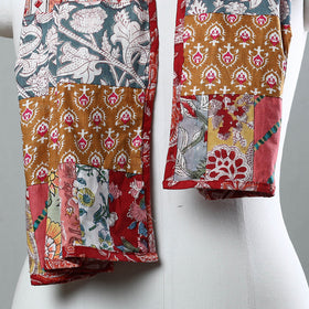  Sanganeri Block Printed Patchwork Cotton Stole 25 Online at iTokri.com