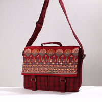 kutch embroidery laptop bag