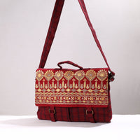 kutch embroidery laptop bag