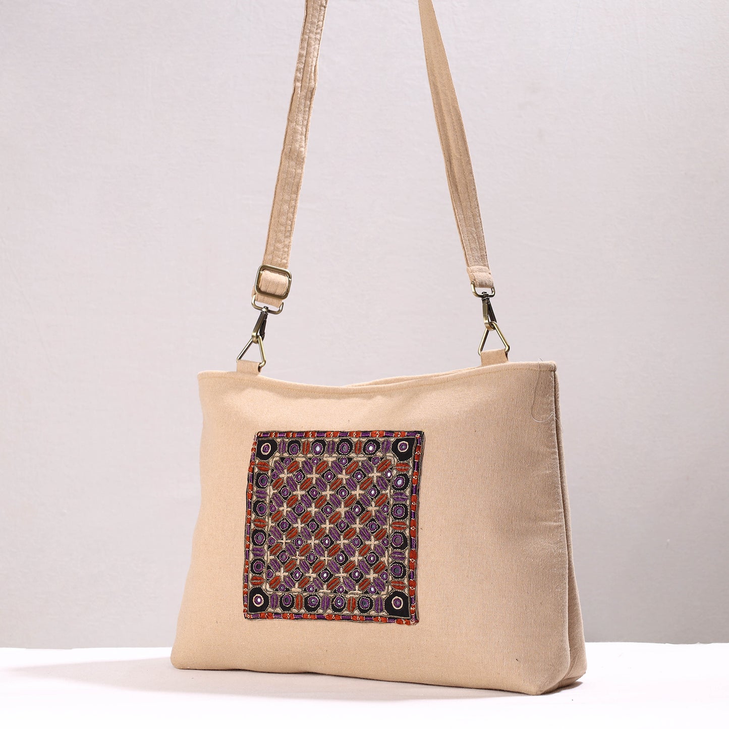 Embroidery Sling Bag
