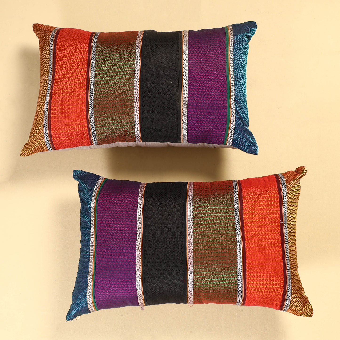 patchwork pillow covers 